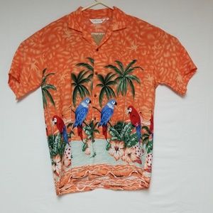 Uluwatu Hawiian Short Sleeve Shirt Size Large